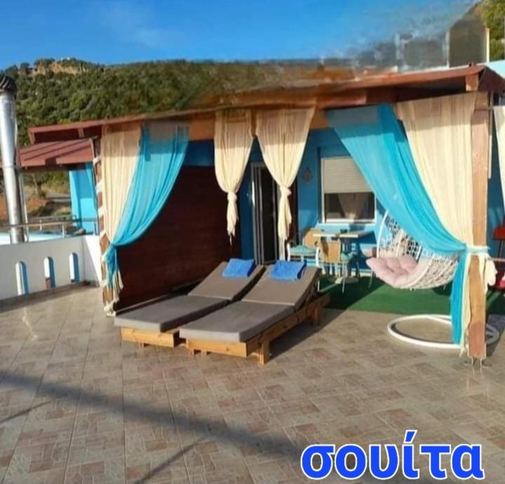 Delfini Aparthotel Akhladherí Exterior photo
